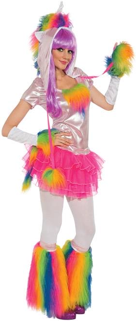 Rainbow Unicorn Adult Costume