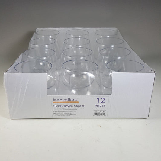 Stemless Red Wine Glass /12