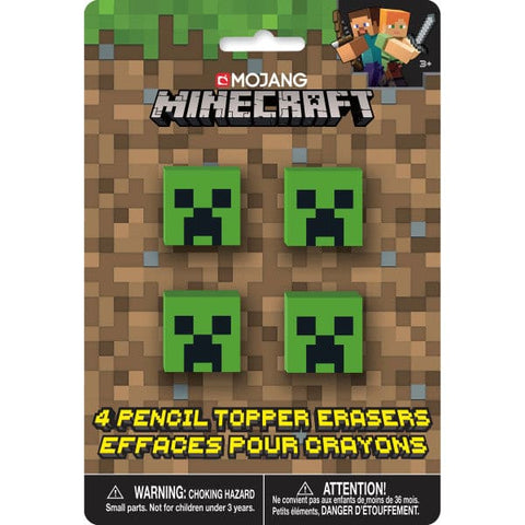 Minecraft Pencil Toppers