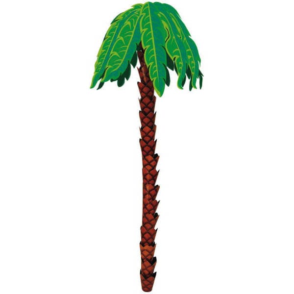 Palm Tree Corrugated 3-D Hanging Decoration