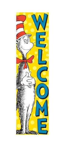 Welcome Banner Cat in the Hat