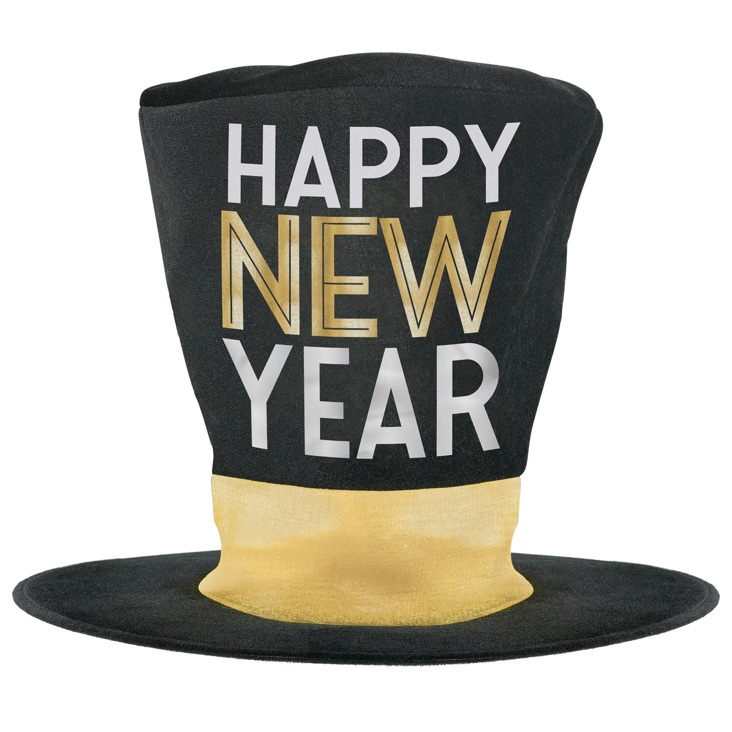 Happy New Year Oversized Top Hat