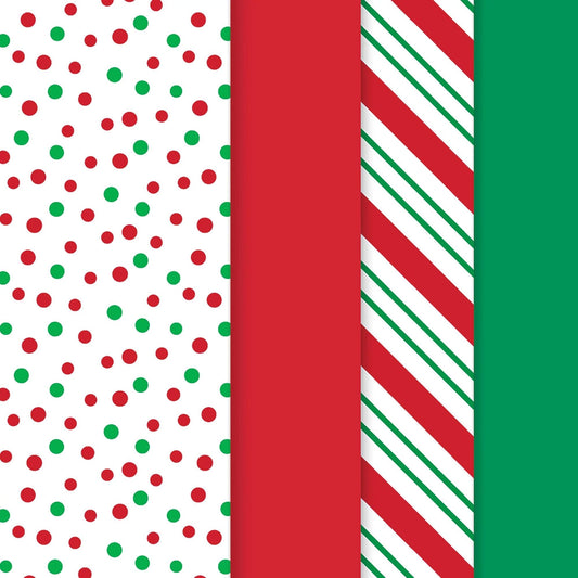 Christmas Assortment Printed Holiday Tissue 30 sheets