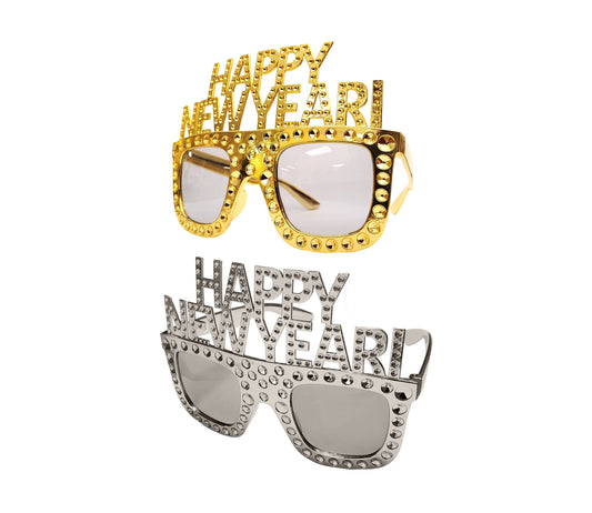 Happy  New Year Glasses