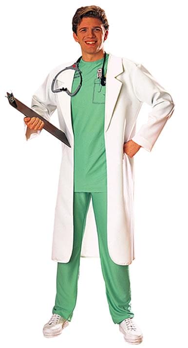 Lab Coat White Adult Costume