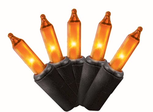 50 ct. Bulb String Lights Halloween Accessory with Connector