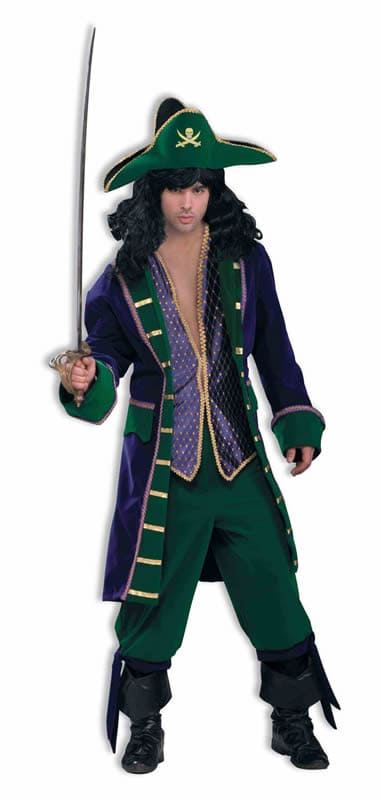 Mardi Gras Buccaneer Designer Adult Costume