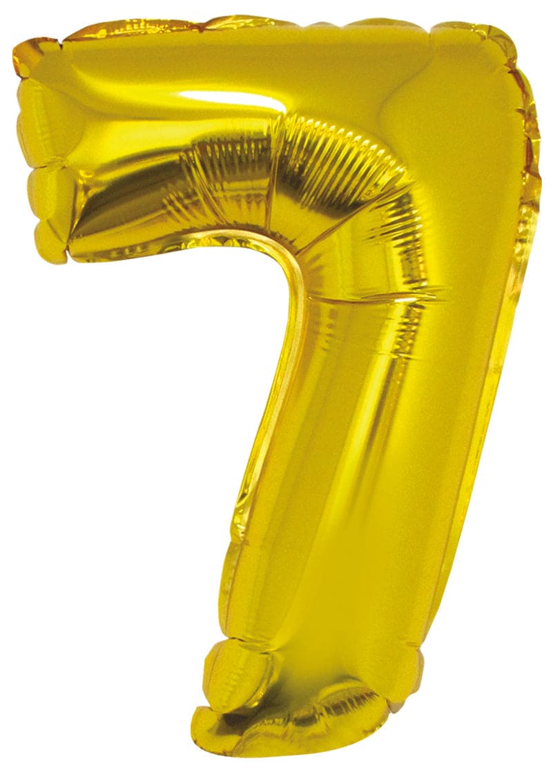 16" Gold "7" (DOES NOT FLOAT) 1 Ct