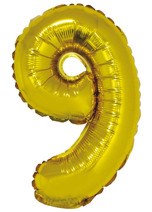 16" Gold "9" (DOES NOT FLOAT) 1 Ct