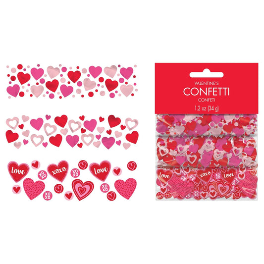 Valentine Confetti 1.2 oz Package