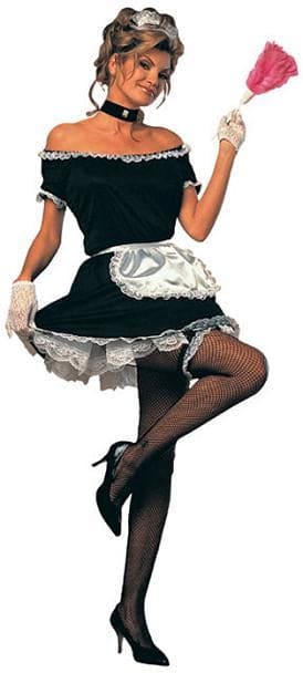 Women's French Maid Adult Costume