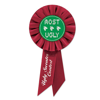 Most Ugly Sweater Rosette