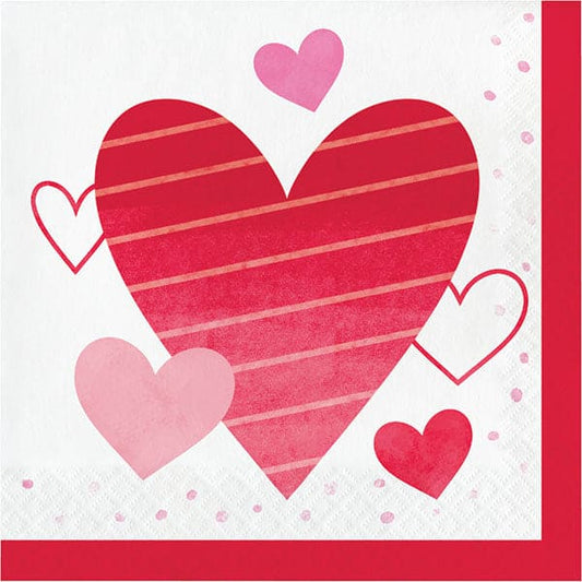 Valentine's Day Luncheon Napkins 16ct