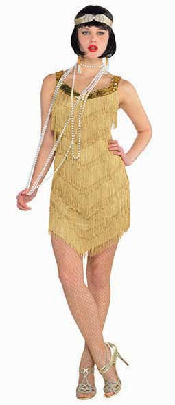 Champagne Flapper Dress Adult Costume