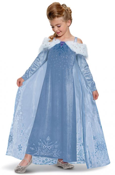 Elsa Frozen Adventure Deluxe Dress