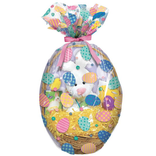 Easter Cello Basket Bags 2 Ct