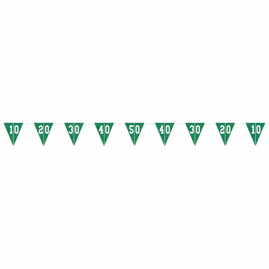 Football Pennant 12ft Long Banner