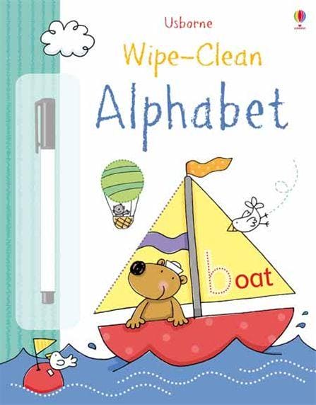 Wipe-Clean Alphabet Book