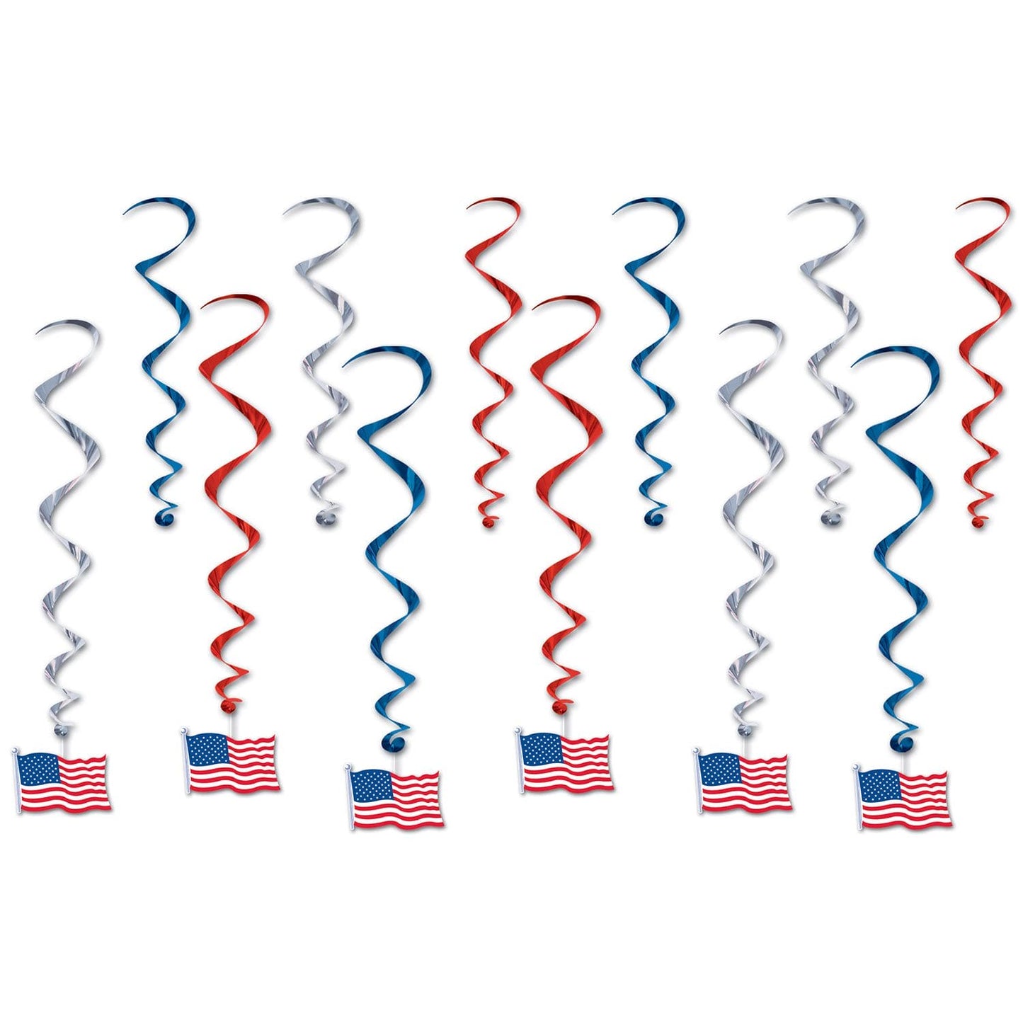 American Flag Whirls