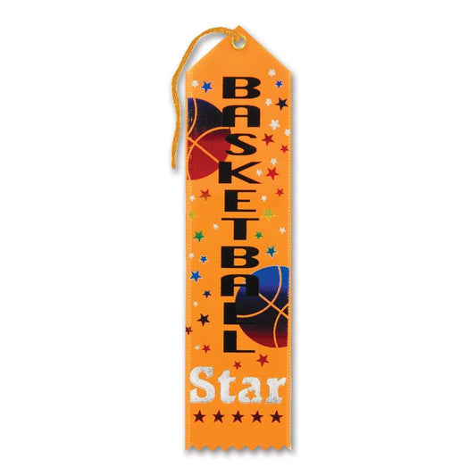 Award Ribbon - Basketball Star