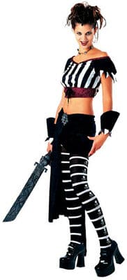 Pirate Woman's  Outccast Mutiny Costume