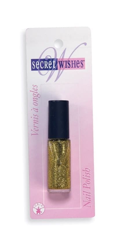 Women's Gold Glitter Nail Polish