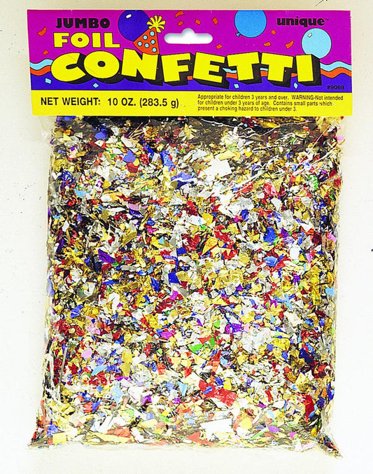 Jumbo Foil Confett 10oz
