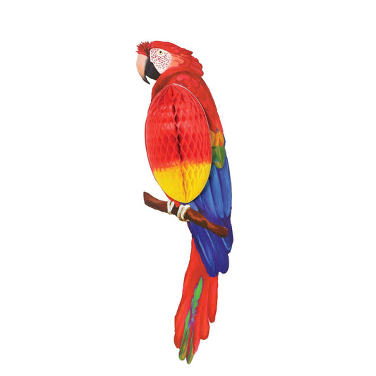 Parrot Honeycomb Decoration