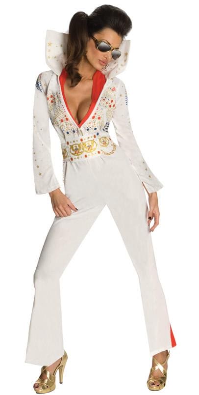 Sexy Elvis Adult Women's Costume