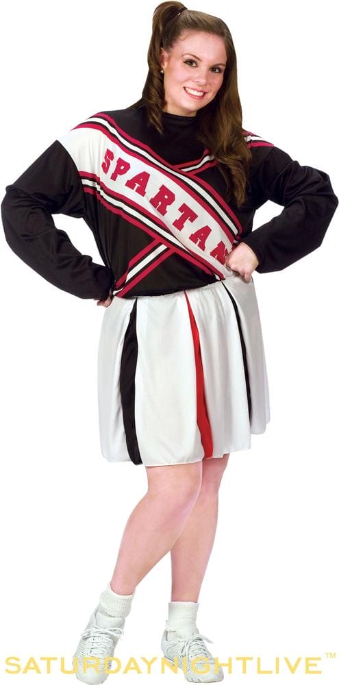 SNL Spartan Cheerleader Women's Plus Size Costume