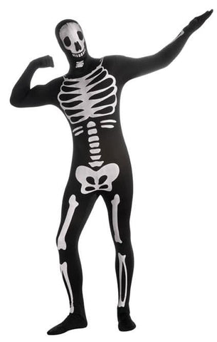 Skeleton 2nd Skin Suit Adult Costume