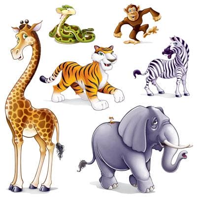 Jungle Animals Props Add-Ons