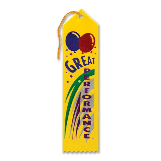 Award Ribbon -  Great Performance