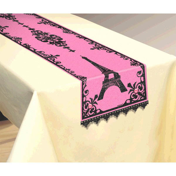 Day in Paris Fabric Table Runner