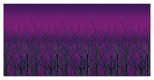 Spooky Forest Treetops Backdrop