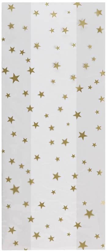 Gold Star Cello Treat Bags 9in