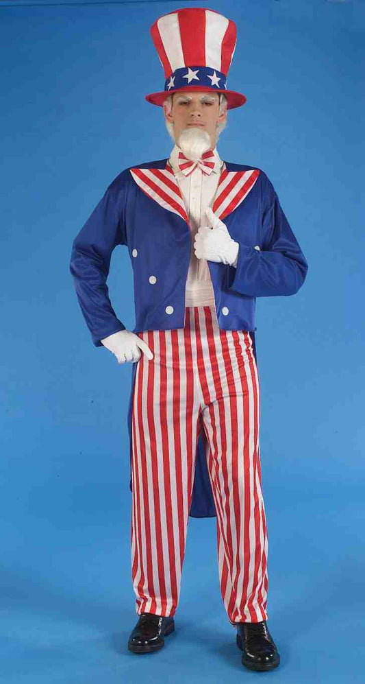 Uncle Sam Patriotic Adult Costume