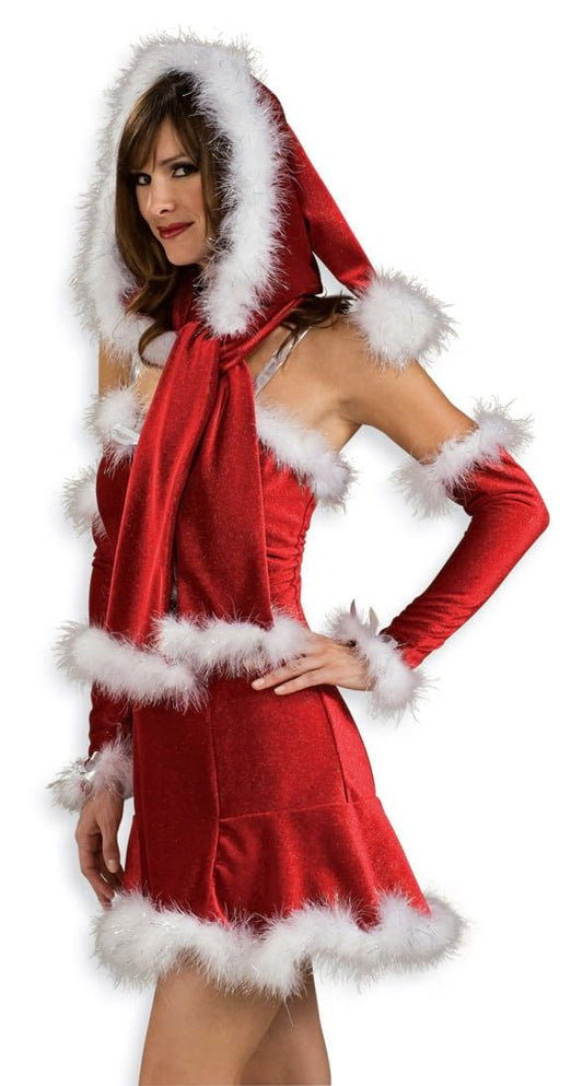 Ms Santa Baby Hooded Scarf