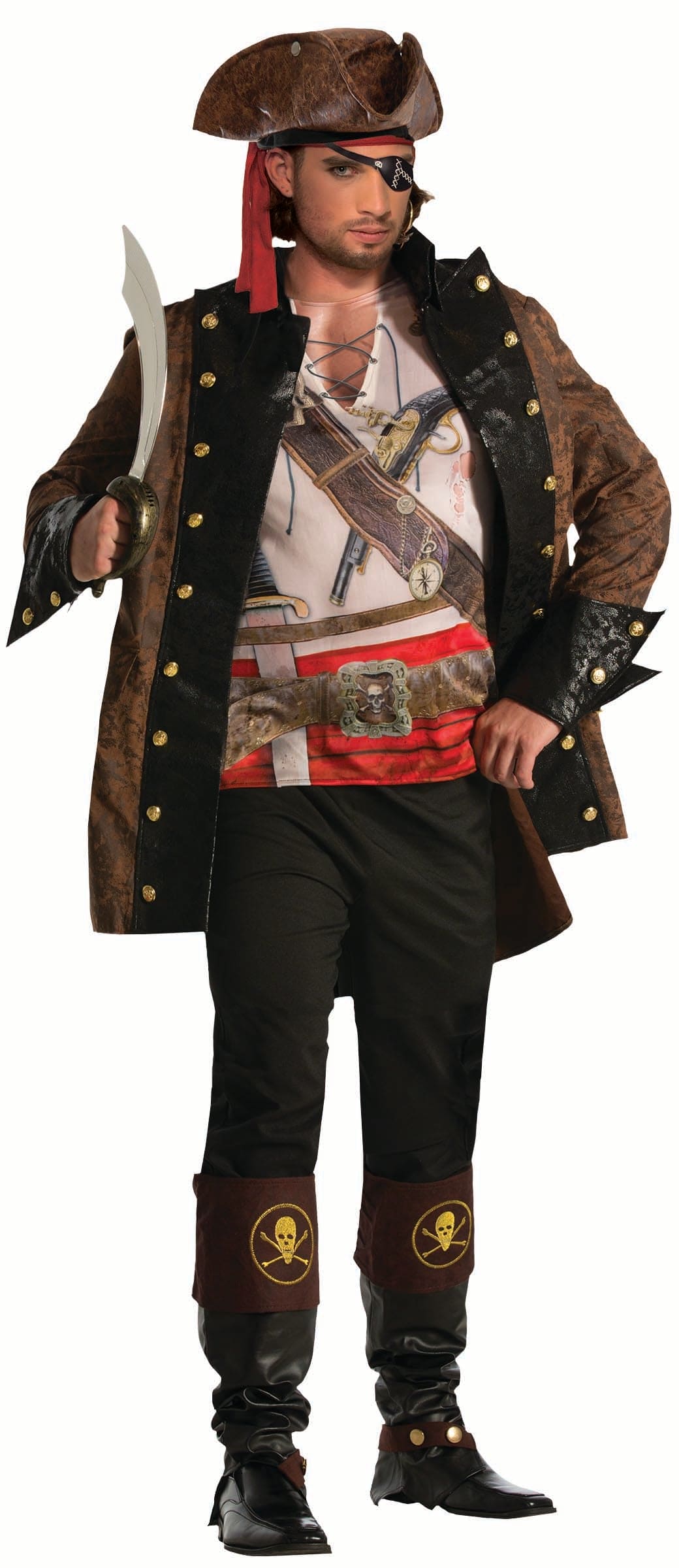 Pirate Capt. Jacket w/Shirt