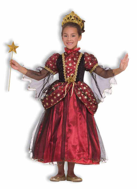 Gold Star Princess Girls Costume