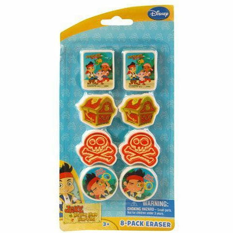 Jake and the Neverland Pirates Erasers (Online only)