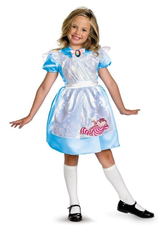 Alice in Wonderland Classic Girls Costume