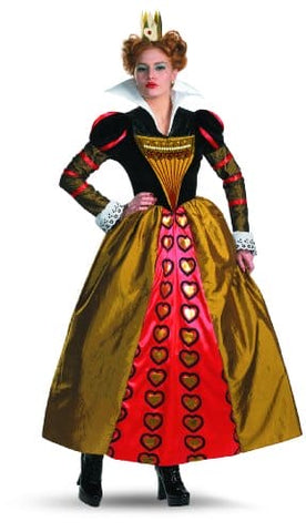 Red Queen of Hearts Alice in Wonderland Adult Costume
