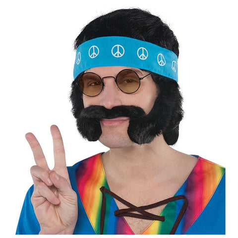 Hippie Peace and Love Costume Kit