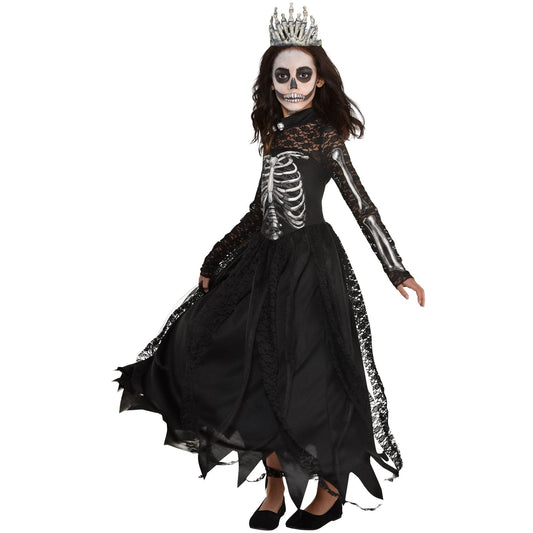 Dreadful Skull Princess Child Costume