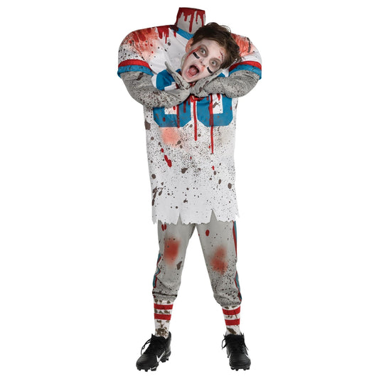 Headless Illusion Football Player Child Costume