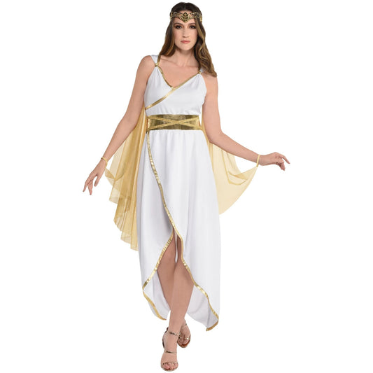 Roman Greek Goddess Dress Adult