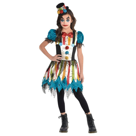 Creepy Clown Girl Costume