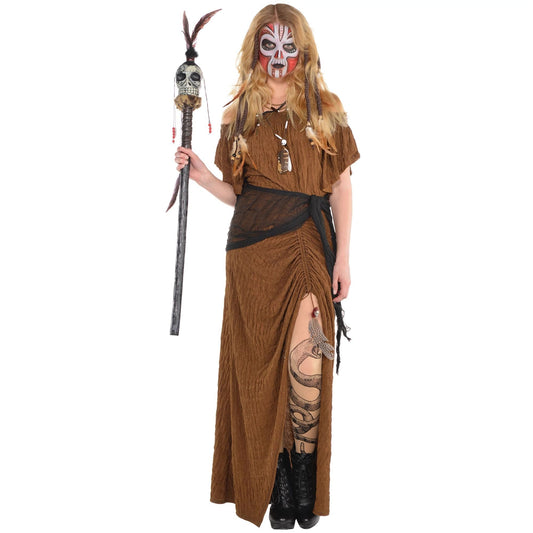 Witch Doctor Adult Dress