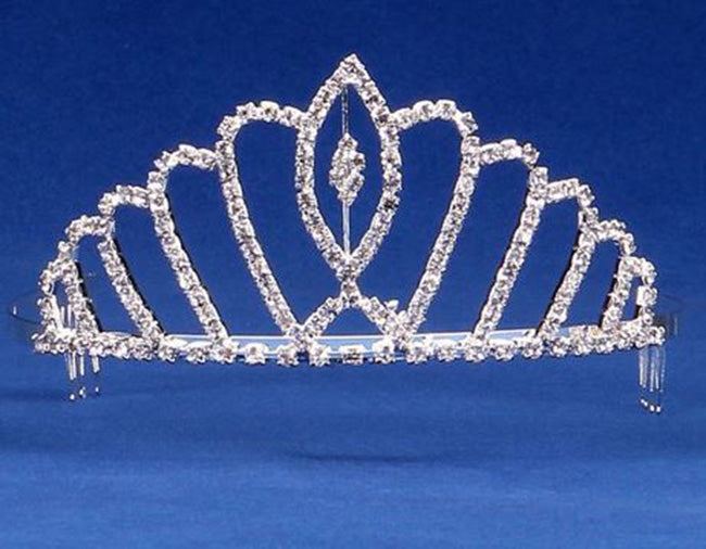 Rhinestone Pointed Tiara